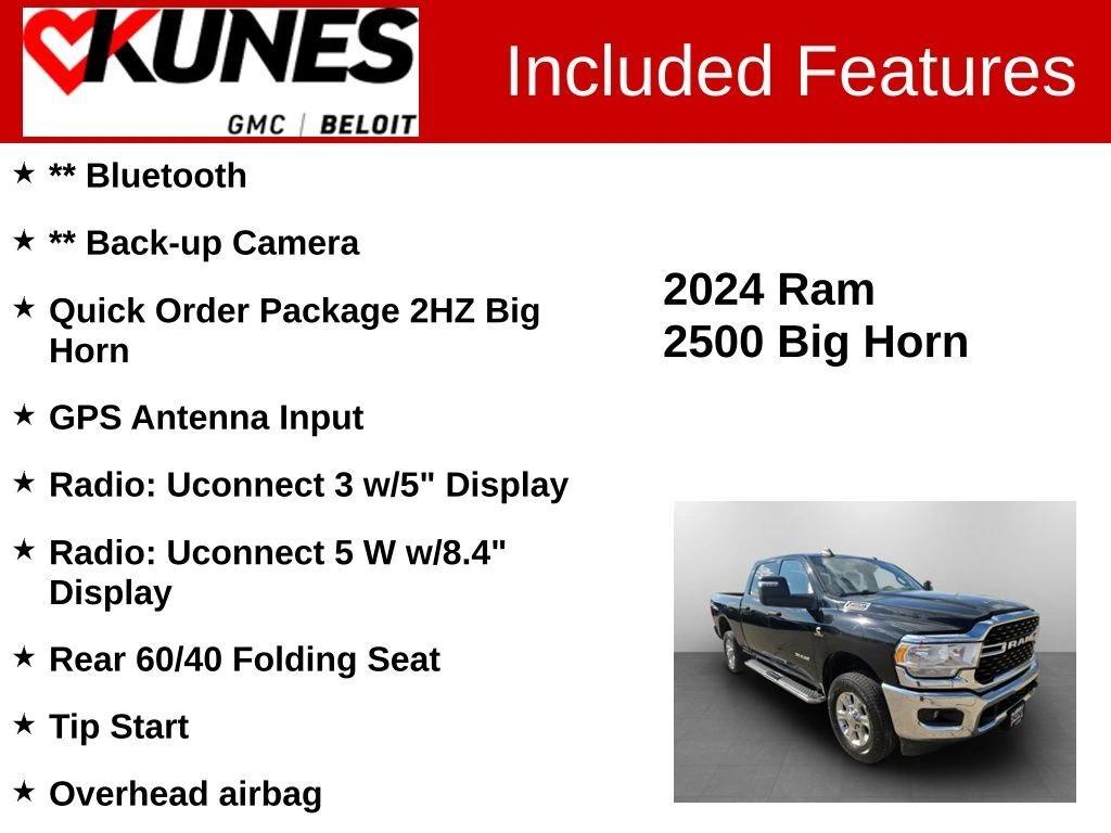 ram ram 2500 pickup 2024 3C6UR5DL9RG338330 image ram ram 2500 pickup 2024 3C6UR5DL9RG338330 image